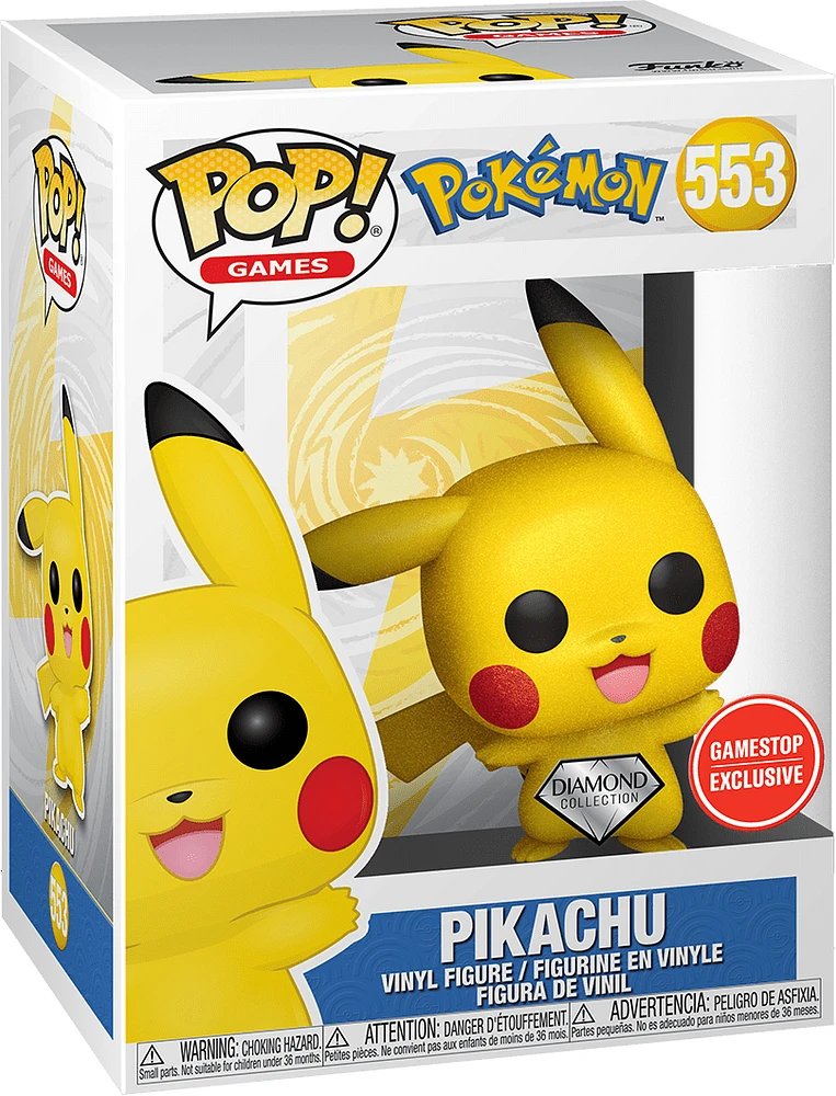 CT1272 Pikachu Diamond GameStop 553