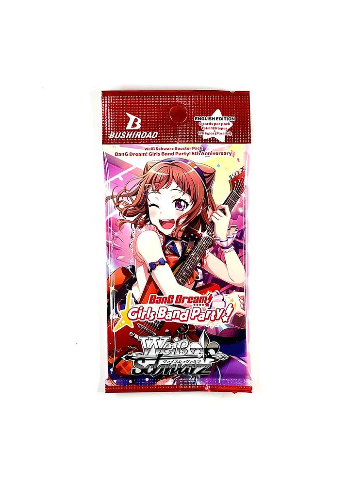 Booster Pack Weis Schwarz Girls Band Party!