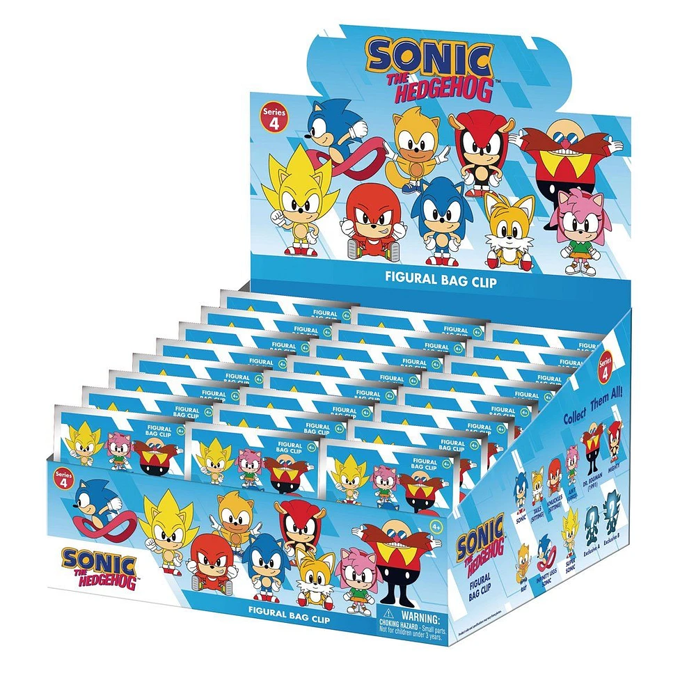 BAG CLIP Sonic The Hedgehog Series 4