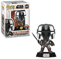Star Wars : EK14 The Mandalorian With Darksaber GID SE 491