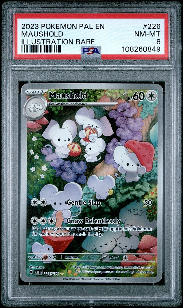 *A329 Maushold 226/193 PSA 8 Slab
