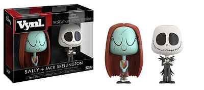Nightmare Before Christmas : EX71 Sally + Jack Skellington Vynl