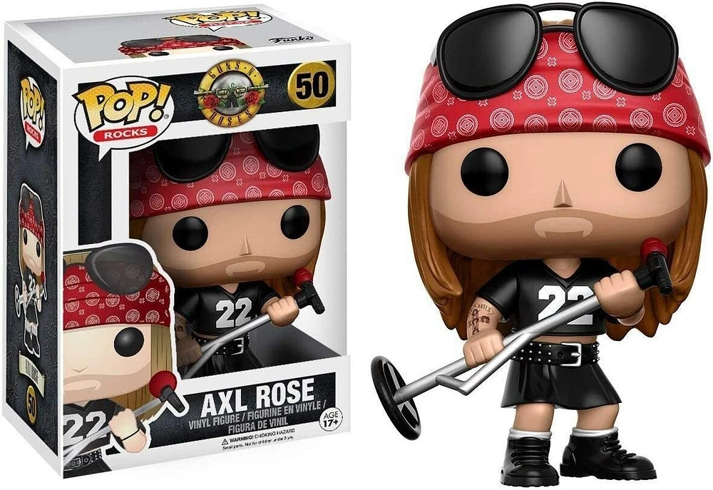 Guns N' Roses : EX17 Axl Rose 50
