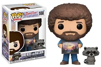 Bob Ross : ES107 Bob Ross and Raccoon 558