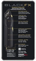 BPRO FX CORDLESS METAL  CLIPPER BK/GLDMATTERED WITH/WIRELESS (BLACK & GOLD)