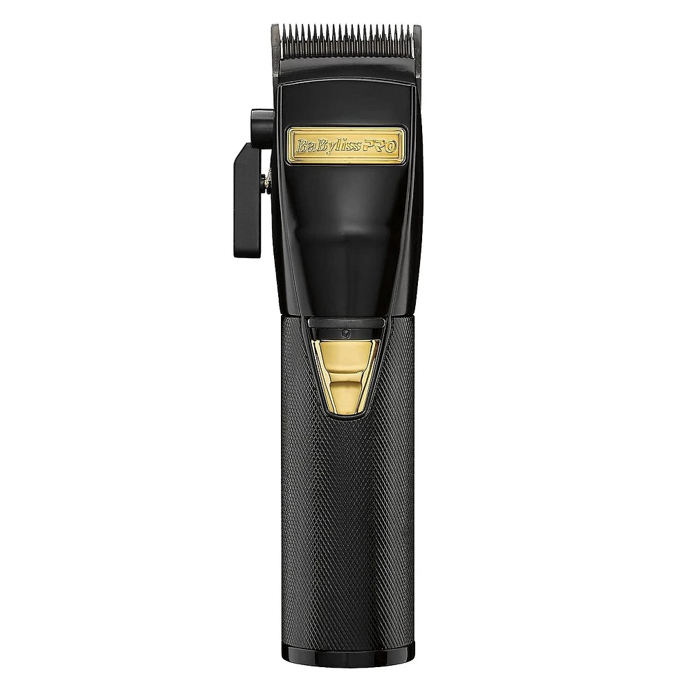 BPRO FX CORDLESS METAL CLIPPER BK/GLDMATTERED WITH/WIRELESS (BLACK & GOLD)