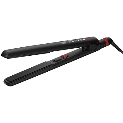 BabylissPRO  Rapido Sleek Straight 1” Digital Ionic Flat Iron, BABR2197C, Black