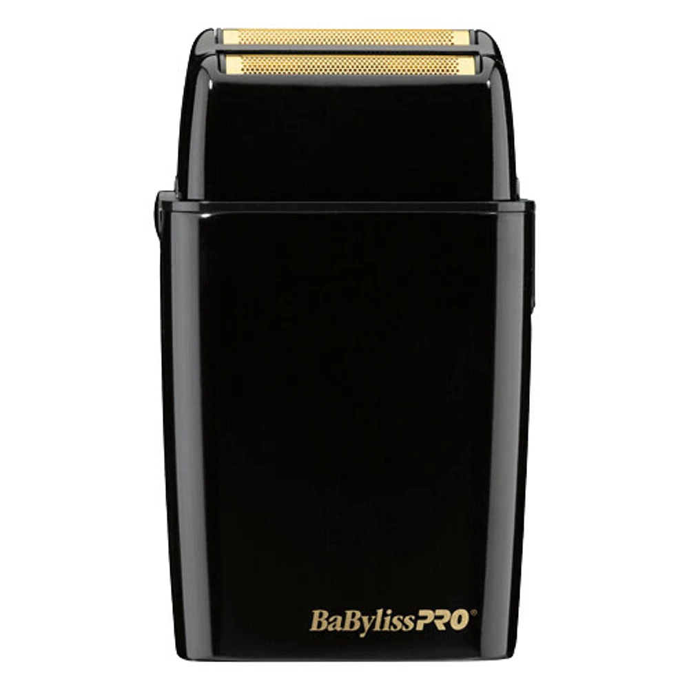 BABYLISS DOUBLE FOIL SHAVER BLACK