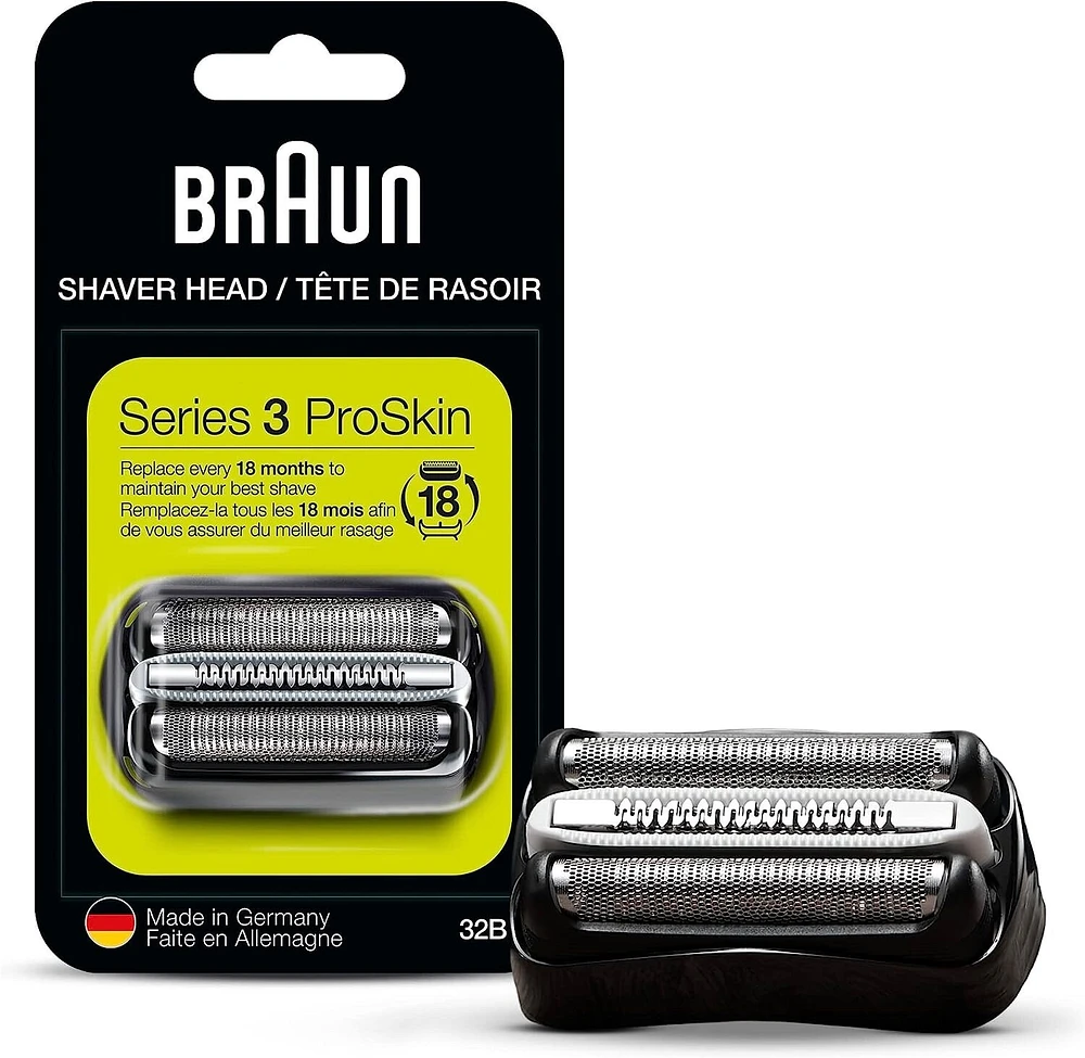 Braun Series 3 32S Shaver Foil and Cutter Replacement Head