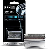 Braun 70S  Series 7 Foil and Cutter Replacement Head, Silver