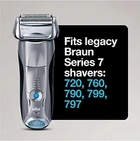 Braun 70S  Series 7 Foil and Cutter Replacement Head, Silver