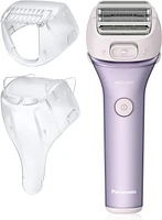 Panasonic Close Curves Wet-Dry Ladies Shaver with Bikini Attachment, Purple, ES-WL80-V