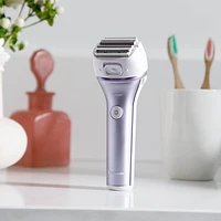 Panasonic Close Curves Wet-Dry Ladies Shaver with Bikini Attachment, Purple, ES-WL80-V