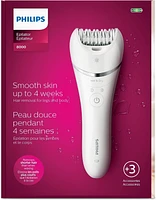 Philips Epilator Series 8000 Wet-Dry Epilator