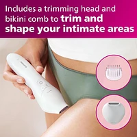 Philips Wet & Dry Epilator Series 8000 - 8 attachments