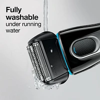 Braun Series 5 52B Electric Shaver Head Replacement Cassette, Black