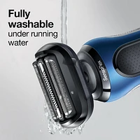 Braun Series 5 53B foil and cutter replacement head black. Series 5 and Series 6