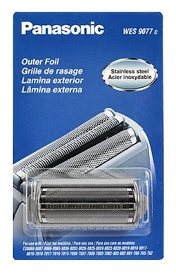 Panasonic WES9077C Outer Foil Replacement For 3-Blade Shavers Models: ES8036,  ES7801, ES8033 & More