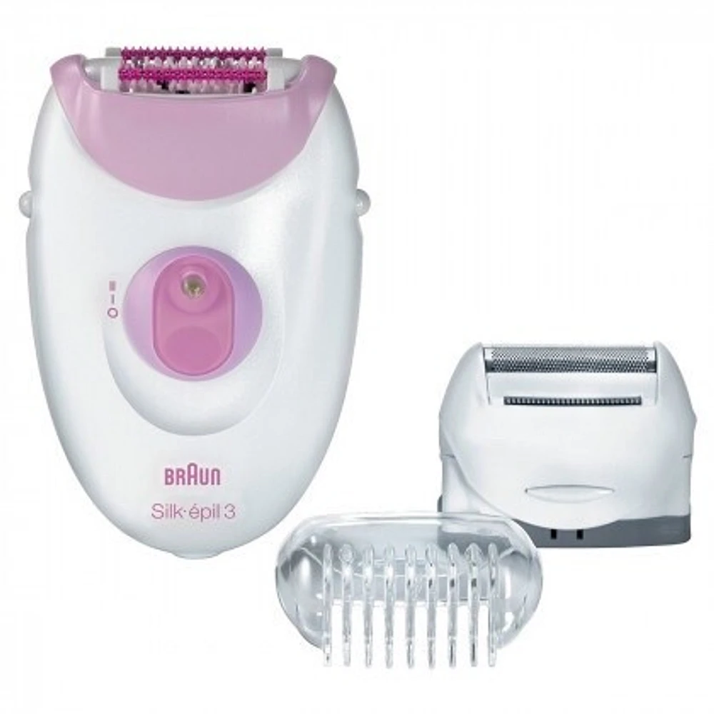 Braun Silk Epil 3 Leg and Body Epilator and Shaver