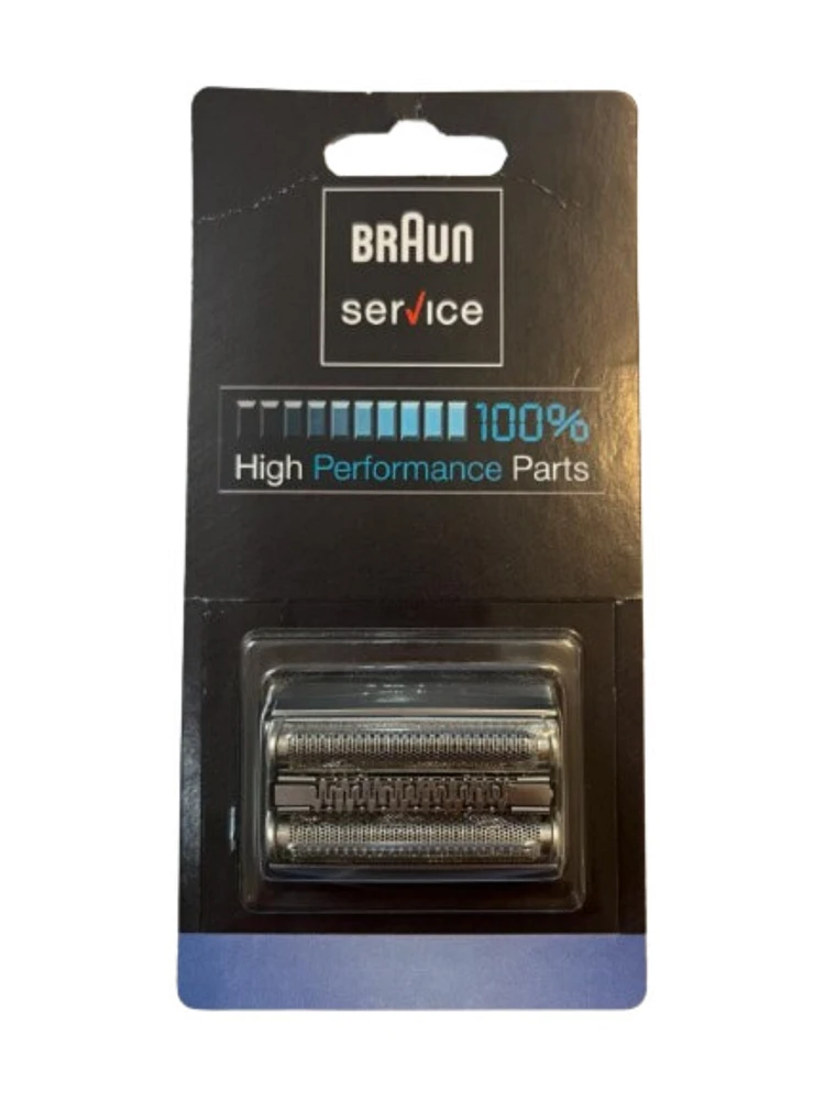 Braun 83M Series 8 Electric Shaver Foil and Cutter Replacement Head, Matte Silver