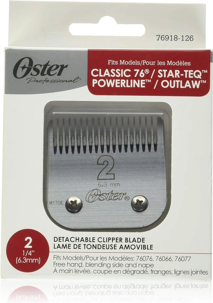 Oster Professional 76918-126 Replacement Blade for Classic 76 & other Model Clippers