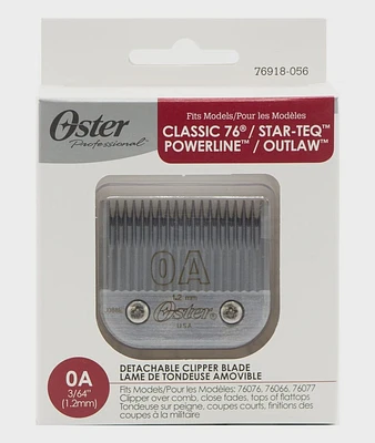 Oster Professional  Classic 76 & Other Models Replacement Blade, Size 0A: 3/64", 1.2mm
