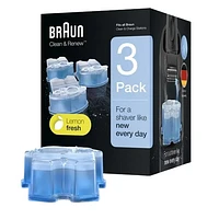 Braun Clean & Renew Refill Cartridges for Clean & Charge Systems 3pk (CCR3)