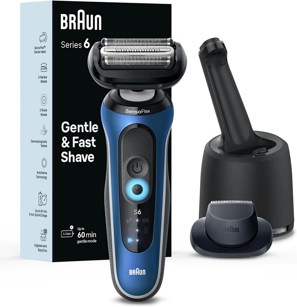 Braun Series 6 6172CC Electric Shaver with SmartCare Cleaning Center