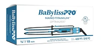 BaBylissPRO Nano Titanium Optima 3/4" Stainless Steel Mini Flat Iron, BABSS2000NC
