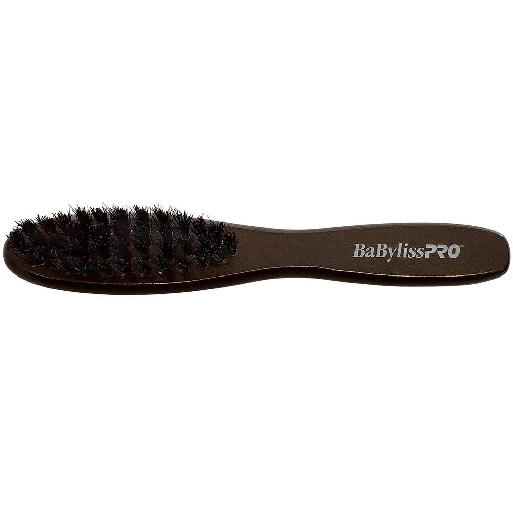 BaBylissPRO Beard Brush 100% Boar Bristle Brush, BESBEARDBRUCC