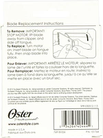 OSTER 76 CLIPPER BLADE  SIZE 000