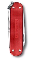 Victorinox Swiss Army Classic SD Alox 58 mm 5 Function Small Pocket Knife - Sweet Berry Red