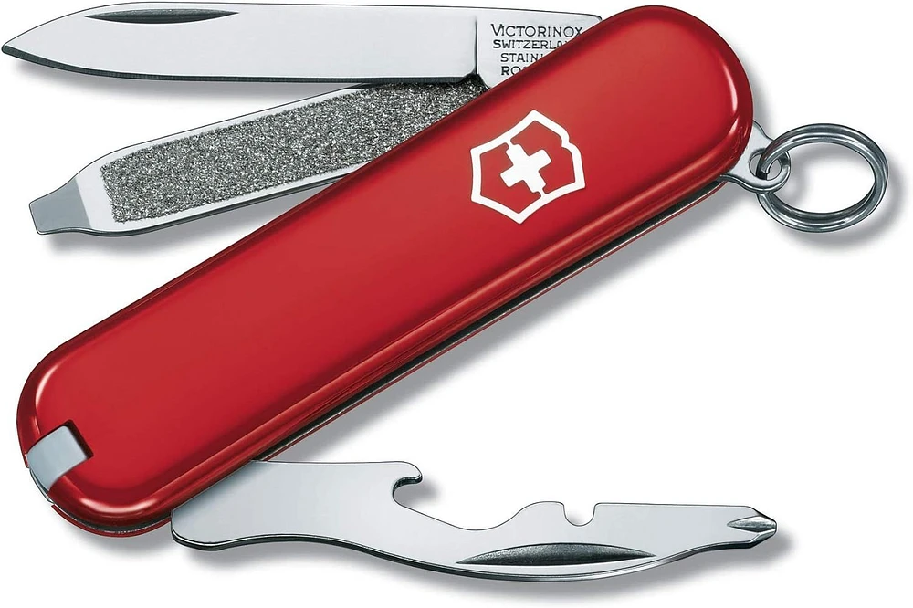 Victorinox Rally 9 Function Pocket Knife 58mm - Red