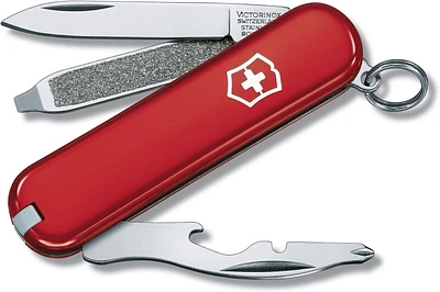 Victorinox Rally 9 Function Pocket Knife 58mm - Red
