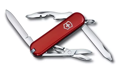 Victorinox Rambler 58mm 10 Function Swiss Army Pocket Knife - Red