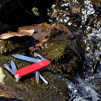 Victorinox Tinker 91mm 12 Function Swiss Army Pocket Knife- Red
