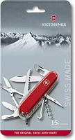 Victorinox Huntsman 91mm 15 Function Swiss Army Pocket Knife- Red- 1.3713-033-X1