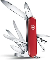 Victorinox Huntsman 91mm 15 Function Swiss Army Pocket Knife- Red- 1.3713-033-X1