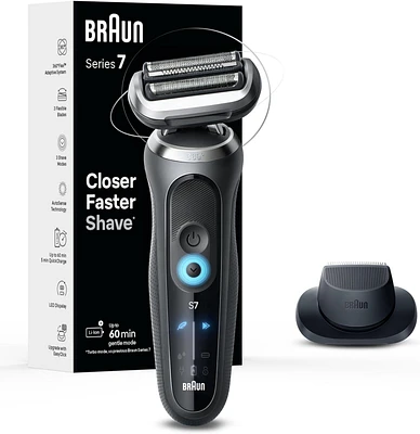 Braun Series 7 7120S Wet/ Dry Electric Shaver  Solo