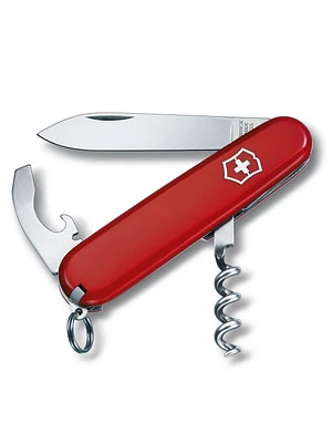 Victorinox Waiter 84mm 9 Function Medium Pocket Knife - Red - 0.3303