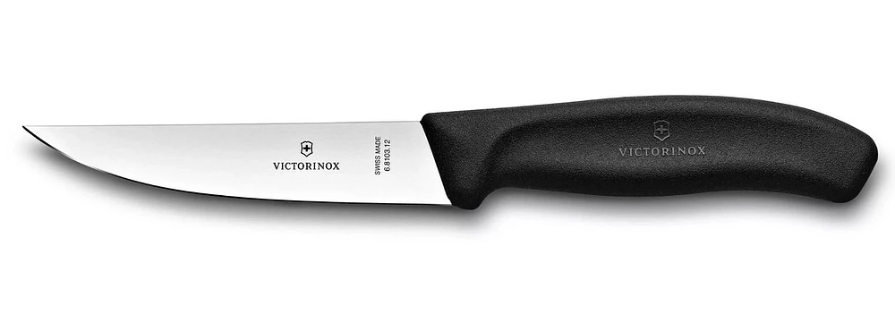 Victorinox Swiss Classic 4.7" (12 cm) Straight-edge Carving Knife- Black- 6.8103.12B