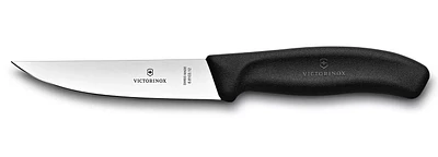 Victorinox Swiss Classic 4.7" (12 cm) Straight-edge Carving Knife- Black- 6.8103.12B