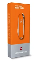 Victorinox Swiss Army Classic SD 58 mm 7 Function Pocket Knife- Mango Tango Orange