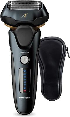 Panasonic ESLV67 Premium 5-blade Wet & Dry Electric Shaver, ARC5  Black