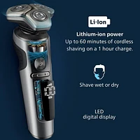 Philips Shaver S9000 Prestige cordless charger  SP9871/13  Free Gift