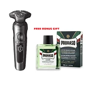 Philips Shaver S9000 Prestige cordless charger  SP9871/13  Free Gift