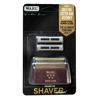 Wahl Five Star Shaver Shaper Gold Foil & Cutter Replacement, #55602