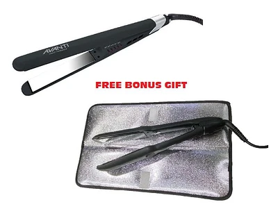 Avanti Titanium 1"  Flat Iron,  AVCRM3C + FREE Heat Mat