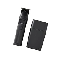 BaBylissPRO LimitedFX Matte Black Trimmer and Double-Foil Shaver + FREE Charging base