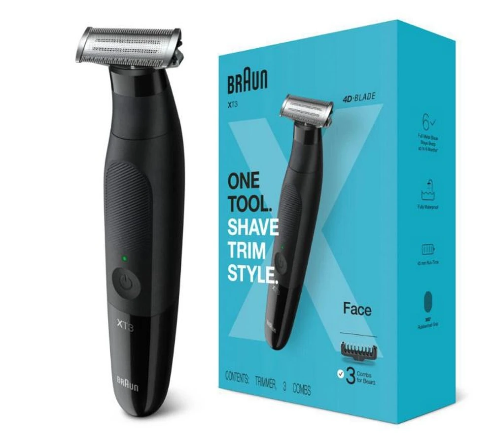 Braun Series XT3 4D Blade Trimmer, XT3000